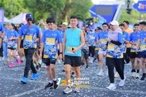 Race photo from SURABAYA ISOPLUS MARATHON 2025
