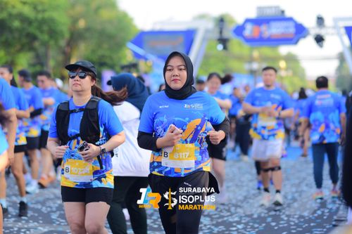 Race photo from SURABAYA ISOPLUS MARATHON 2025