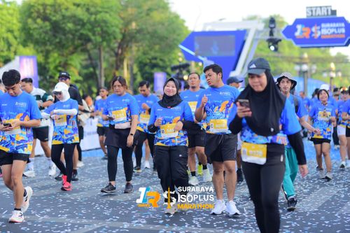 Race photo from SURABAYA ISOPLUS MARATHON 2025