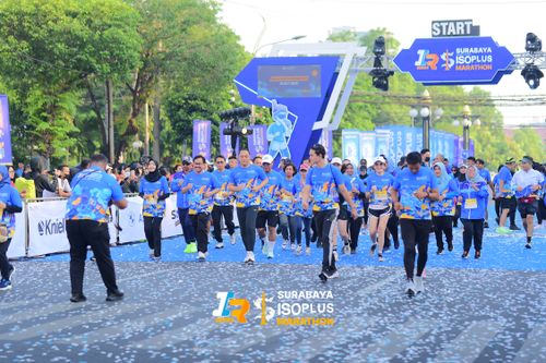 Race photo from SURABAYA ISOPLUS MARATHON 2025