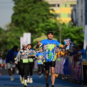 Race photo from SURABAYA ISOPLUS MARATHON 2026