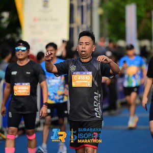 Race photo from SURABAYA ISOPLUS MARATHON 2026
