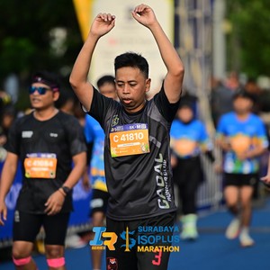 Race photo from SURABAYA ISOPLUS MARATHON 2026
