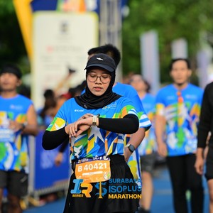 Race photo from SURABAYA ISOPLUS MARATHON 2026