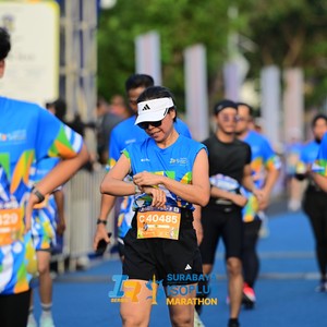 Race photo from SURABAYA ISOPLUS MARATHON 2026