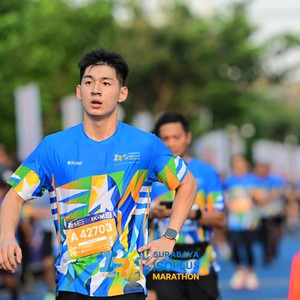Race photo from SURABAYA ISOPLUS MARATHON 2026