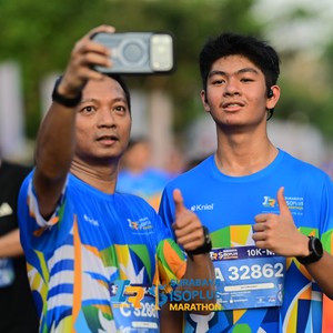 Race photo from SURABAYA ISOPLUS MARATHON 2026