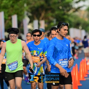 Race photo from SURABAYA ISOPLUS MARATHON 2026