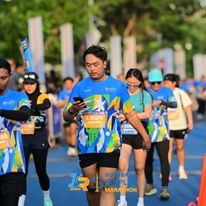 Race photo from SURABAYA ISOPLUS MARATHON 2026