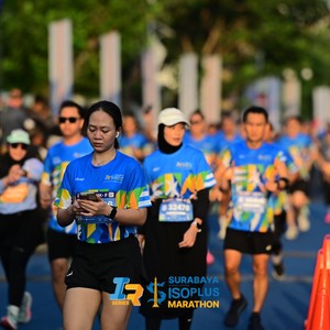 Race photo from SURABAYA ISOPLUS MARATHON 2026