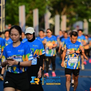 Race photo from SURABAYA ISOPLUS MARATHON 2026