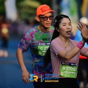Race photo from SURABAYA ISOPLUS MARATHON 2026