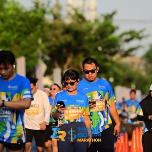 Race photo from SURABAYA ISOPLUS MARATHON 2026