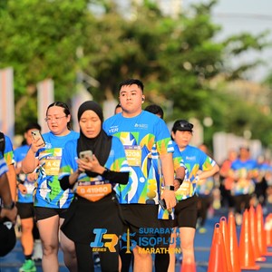 Race photo from SURABAYA ISOPLUS MARATHON 2026