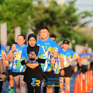 Race photo from SURABAYA ISOPLUS MARATHON 2026
