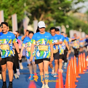 Race photo from SURABAYA ISOPLUS MARATHON 2026
