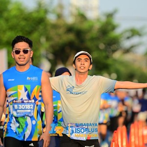 Race photo from SURABAYA ISOPLUS MARATHON 2026