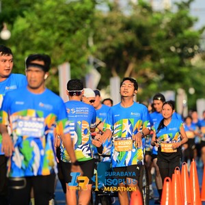 Race photo from SURABAYA ISOPLUS MARATHON 2026