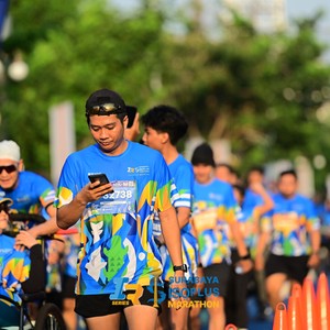 Race photo from SURABAYA ISOPLUS MARATHON 2026