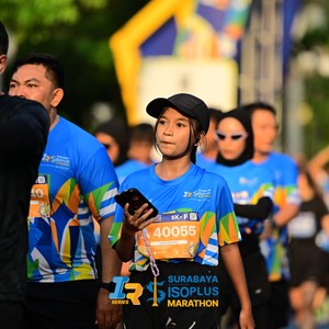 Race photo from SURABAYA ISOPLUS MARATHON 2026