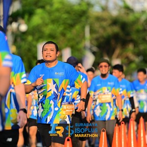 Race photo from SURABAYA ISOPLUS MARATHON 2026
