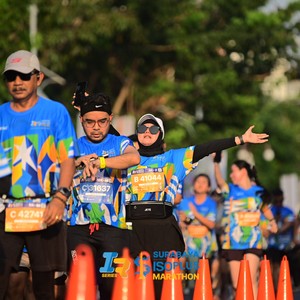 Race photo from SURABAYA ISOPLUS MARATHON 2026