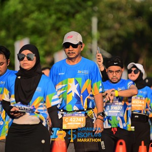 Race photo from SURABAYA ISOPLUS MARATHON 2026