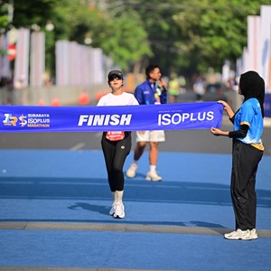 Race photo from SURABAYA ISOPLUS MARATHON 2026