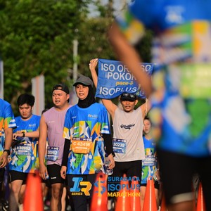Race photo from SURABAYA ISOPLUS MARATHON 2026