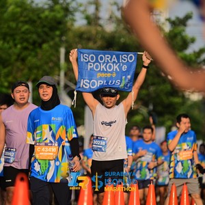 Race photo from SURABAYA ISOPLUS MARATHON 2026