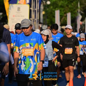 Race photo from SURABAYA ISOPLUS MARATHON 2026