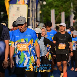 Race photo from SURABAYA ISOPLUS MARATHON 2026