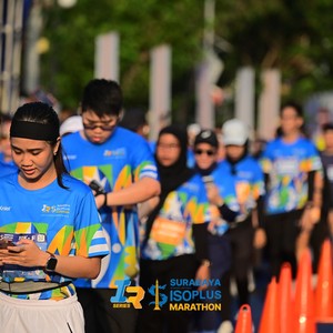 Race photo from SURABAYA ISOPLUS MARATHON 2026