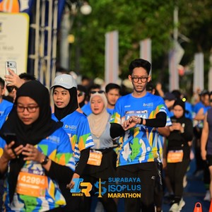 Race photo from SURABAYA ISOPLUS MARATHON 2026