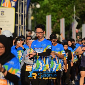 Race photo from SURABAYA ISOPLUS MARATHON 2026