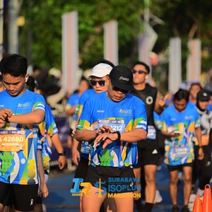 Race photo from SURABAYA ISOPLUS MARATHON 2026