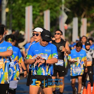 Race photo from SURABAYA ISOPLUS MARATHON 2026