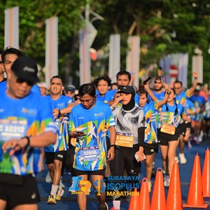 Race photo from SURABAYA ISOPLUS MARATHON 2026