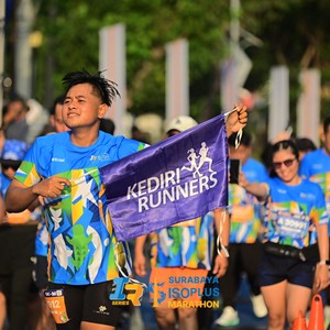 Race photo from SURABAYA ISOPLUS MARATHON 2026