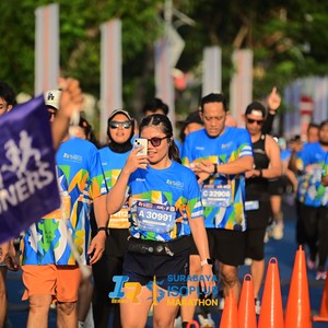 Race photo from SURABAYA ISOPLUS MARATHON 2026