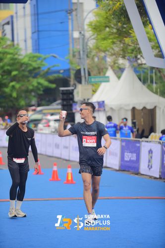 Race photo from SURABAYA ISOPLUS MARATHON 2025