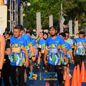 Race photo from SURABAYA ISOPLUS MARATHON 2026