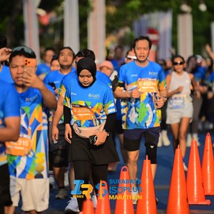 Race photo from SURABAYA ISOPLUS MARATHON 2026