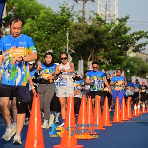 Race photo from SURABAYA ISOPLUS MARATHON 2026