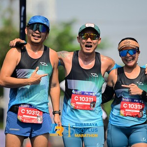 Race photo from SURABAYA ISOPLUS MARATHON 2026