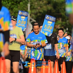 Race photo from SURABAYA ISOPLUS MARATHON 2026