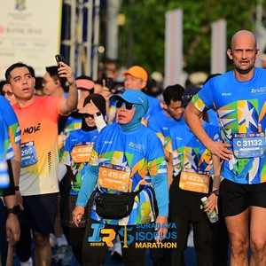 Race photo from SURABAYA ISOPLUS MARATHON 2026