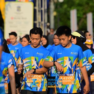 Race photo from SURABAYA ISOPLUS MARATHON 2026