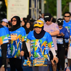 Race photo from SURABAYA ISOPLUS MARATHON 2026