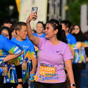 Race photo from SURABAYA ISOPLUS MARATHON 2026